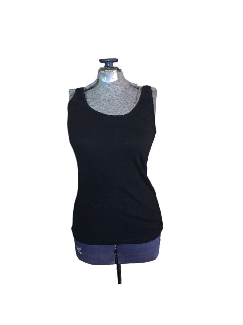 🔒 10 items for $20 - Women's Old Navy Black Ribbed Tank Top M